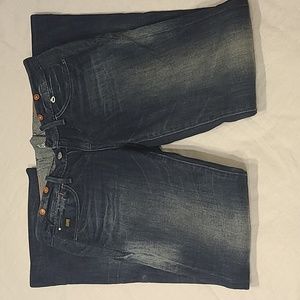 G-star Women's Flare Low-rise Jeans Denim Blue Size 25×32